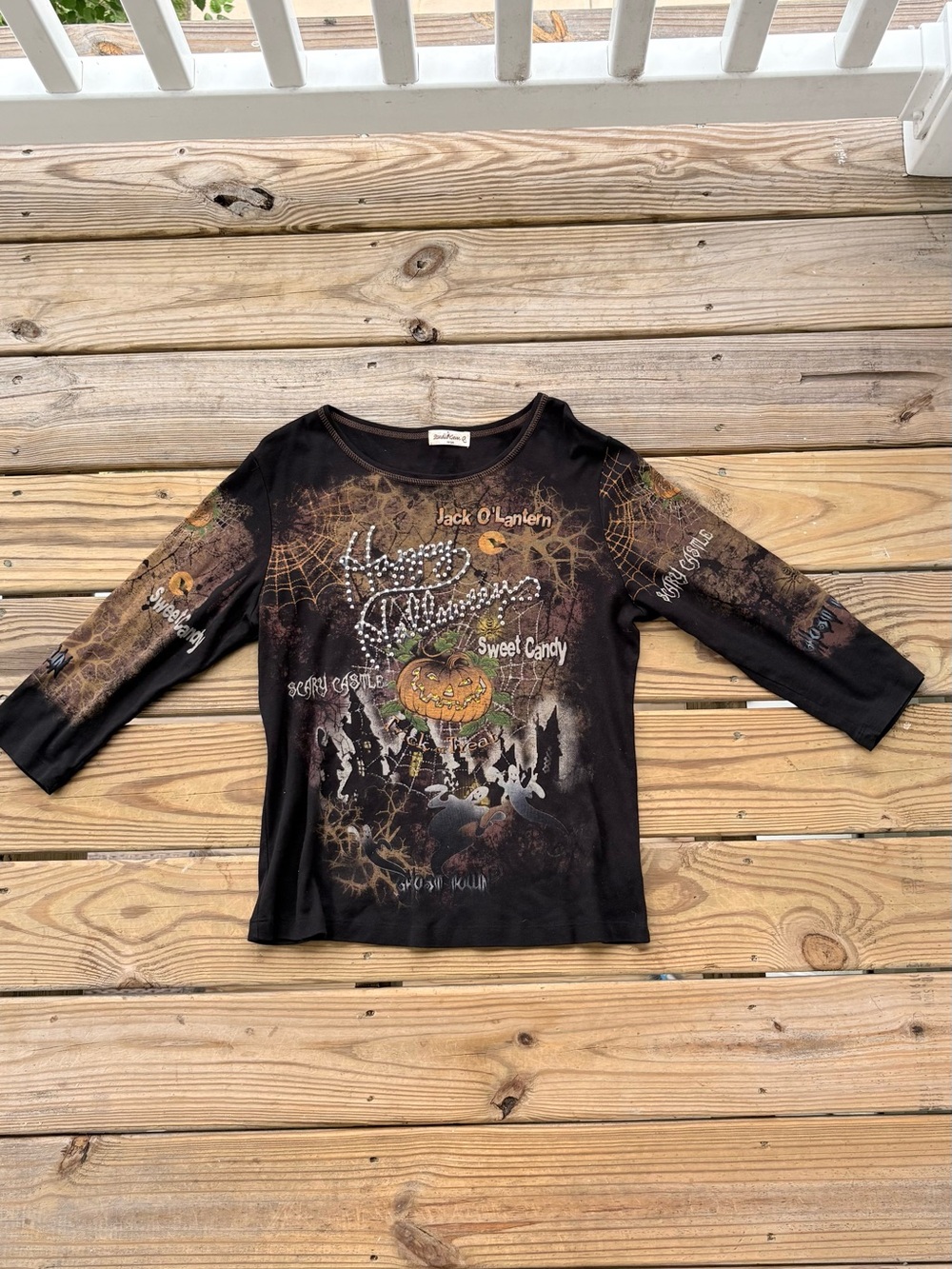 Vintage Halloween 1/4 top